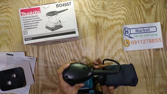 Máy Chà Nhám Rung Makita BO4557 - EMIN. Máy Chà Nhám Makita BO4557. LH 0911.278.855. Himarket.vn,
