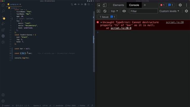 How To Use Object Destructuring In JavaScript смотреть онлайн