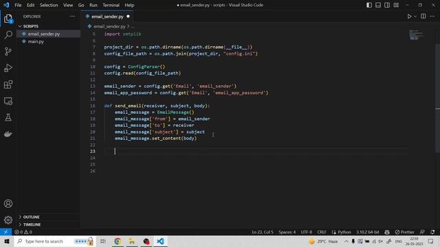 Automate Emails with Python - with Attachments смотреть онлайн