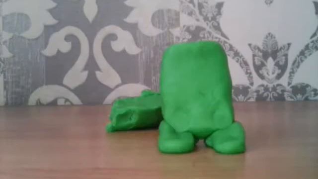 Пластилиновый монстрик.