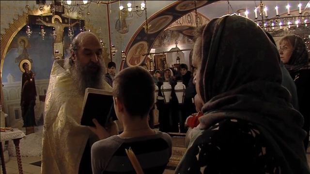 Крещение младенца Марии в Храме Покрова Пресвятой Богородицы в Ясеневе. смотреть онлайн