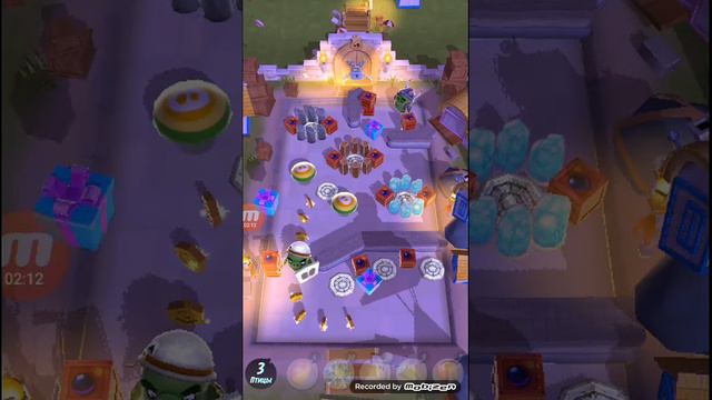 Angry birds action! Piggy island level 12. Свинный остров 12 уровень. смотреть онлайн