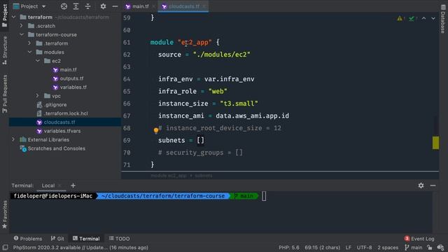 Using Terraform Module Output to have EC2 Servers use our VPC смотреть онлайн