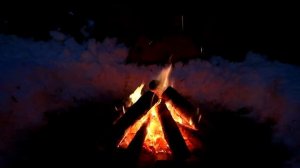 Костёр  Настоящий костёр для сна