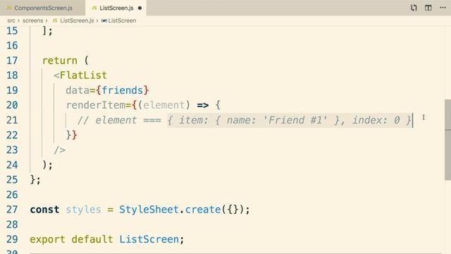 React Native + Hooks Course Chapter#3 "List Building - With Style!" Part#13 "Rendering a FlatList" смотреть онлайн