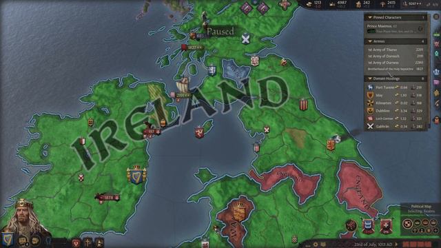 THE DEATH OF TWO KINGS - Crusader Kings 3 - Kingdom of Ireland #57 смотреть онлайн