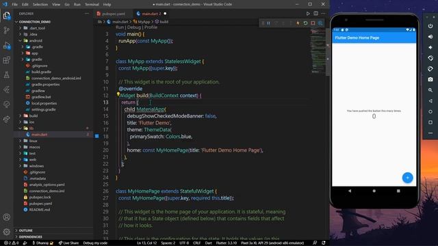 Check Network Connection in Flutter | Flutter Tutorials смотреть онлайн