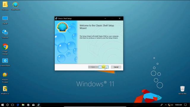 Classic Shell Start Menu With Windows 10 (Windows 10 වලටත් Classic Shell Start Menu ඵක)