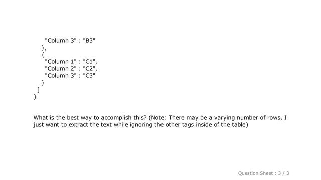 jQuery : How to convert the following table to JSON with javascript? смотреть онлайн
