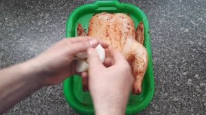 Жареная Курица целиком в рукаве в духовке! Объедение!