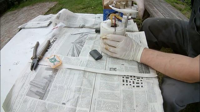 Замена топливного фильтра хендай солярис смотреть онлайн