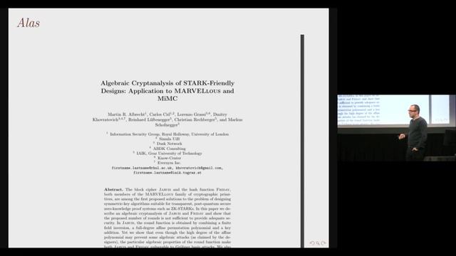 Real World Crypto conference 2020: session 14 смотреть онлайн