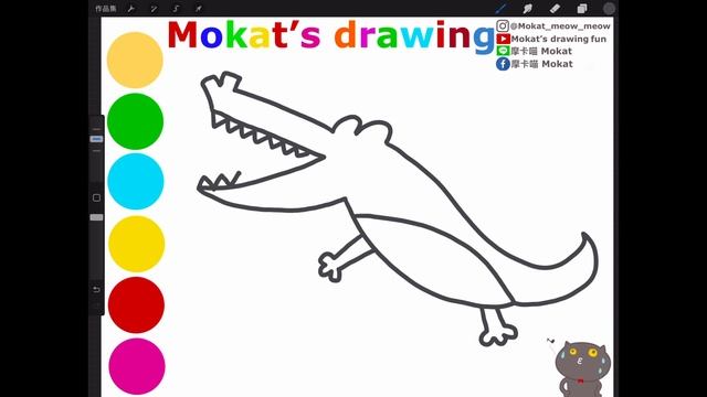 How to draw a crocodile easy step by step Как легко нарисовать крокодила поэтапно#drawing #cartoon смотреть онлайн