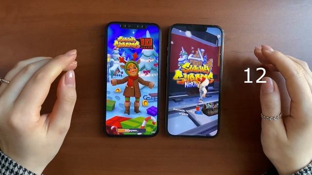 iPhone 12 vs iPhone 13 Pro - speed test. Тест производительности смотреть онлайн