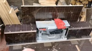 Фуганок из электрорубанка Интерскол