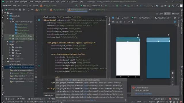 How to create an app like WhatsApp with Firebase Part 3 - User information, Splashscreen | J.Vishwa смотреть онлайн