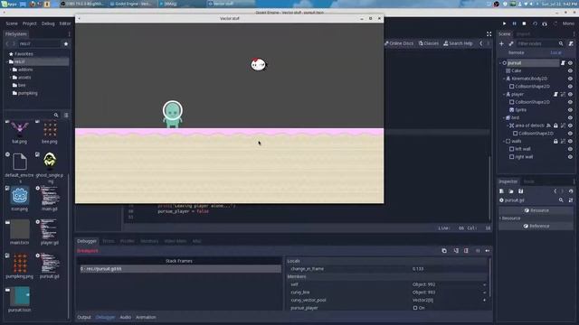 Godot Engine - Tips On Debugging - Looking At Variables