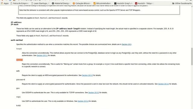 Curso de PostgreSQL Administração 17 - Métodos de Autenticação смотреть онлайн
