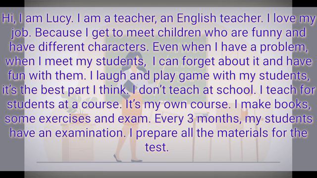 short reading text to improve speaking skill related to jobs смотреть онлайн