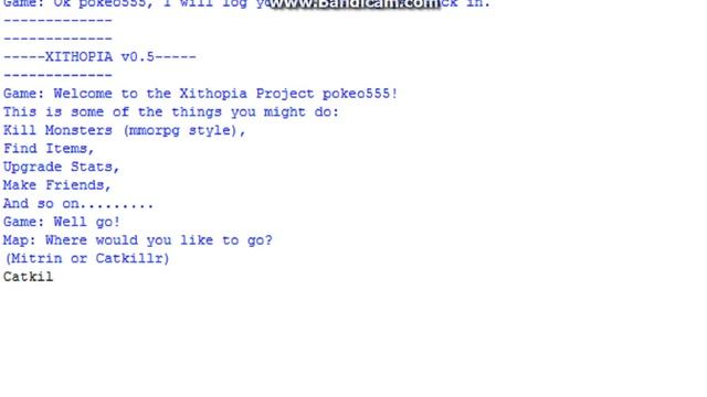 Xithopia Project Text Based RPG (v0.5) (Made with Python 3.2.2) смотреть онлайн