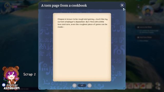 Palia - Akwinduu Chapaa - Finding Cooking Recipes (Quest: Lost in the Wind) смотреть онлайн