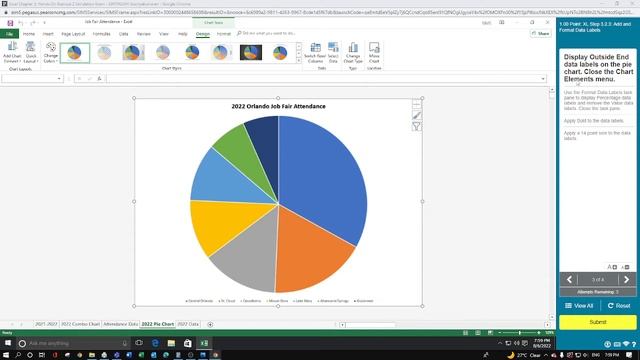 Excel Chapter 3 Hands-on Exercise 2 Simulation #exam M смотреть онлайн