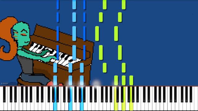 Undertale // She's Playing Piano // Piano // OST 82 смотреть онлайн