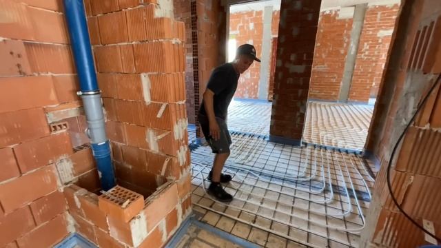 Особенности строительства в Испании. Часть 2. #Calefacción en España#Calentador radiante del piso смотреть онлайн