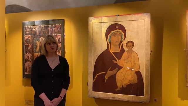 Икона "Богоматерь Одигитрия". Музей имени Андрея Рублева смотреть онлайн