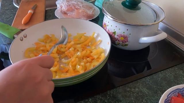 Честно о Грибовке / Готовим суп харчо / Август 2021