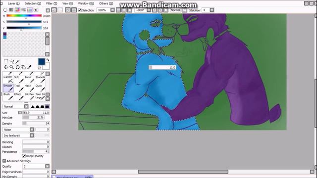 【FNaF】 Toy Bonnie X Bonnie 【Digital Art】 смотреть онлайн