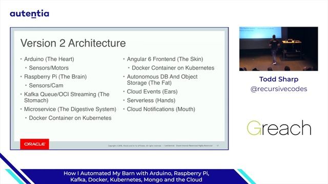 How I Automated My Barn with Arduino, Raspberry Pi, Kafka, Docker, Kubernetes... - Todd Sharp смотреть онлайн