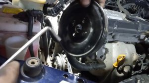 Как одеть несколько шкивов на вал помпы. замена ремня генератора hyundai accent