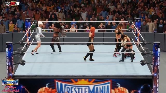 WWE 2K18 Gameplay: 30 WOMEN RUMBLE MATCH at Wrestlemania [incl. PC Mods] смотреть онлайн
