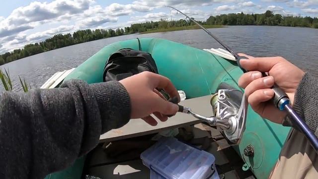 Дневники начинающего спиннингиста | Лодка Часть3 #GoProHero7Black