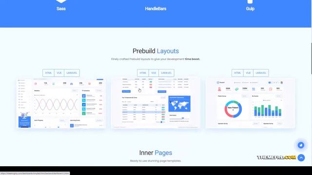 SimpleD - Laravel Vue JS HTML SCSS Admin Template scss gulp admin 13 Easy Create Website смотреть онлайн