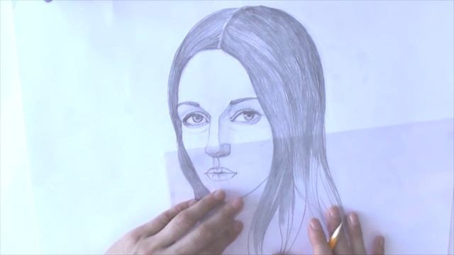 Уроки рисования. Как нарисовать ЛИЦО ЧЕЛОВЕКА карандашом. Часть 2 | Art School смотреть онлайн
