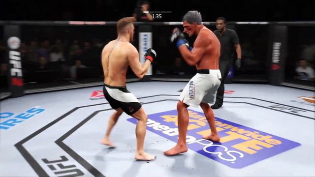 Conor McGregor vs. Eyeless Walker - EA Sports UFC 2 - Original Fighters 👊 смотреть онлайн