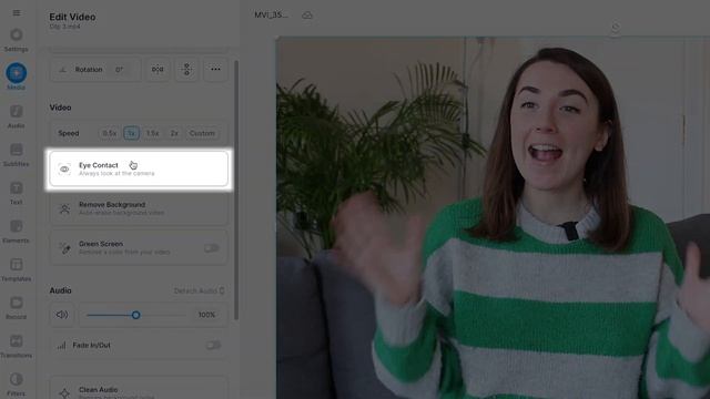 How To Use Eye Contact Correction