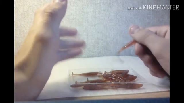 Селиконовые приманки из Китая. Приманки для ультралайта. смотреть онлайн