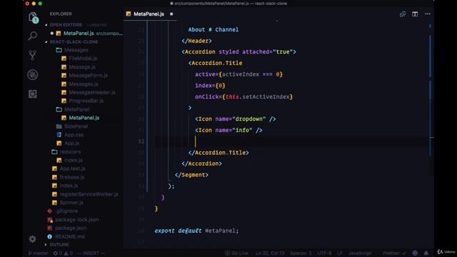 Meta-Panel Component to Display Channel Info - Scaffold Meta-Panel Component смотреть онлайн