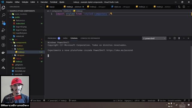 Como usar styled-compoents - Introdução смотреть онлайн