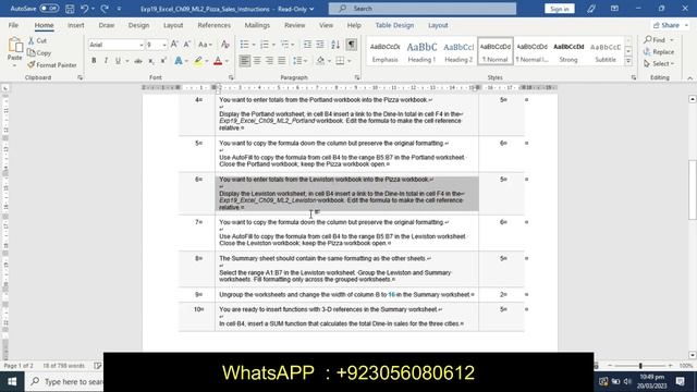 Exp19_Excel_Ch09_ML2_Pizza_Sales | Excel Chapter 9 Mid-Level 2 – Pizza Sales смотреть онлайн