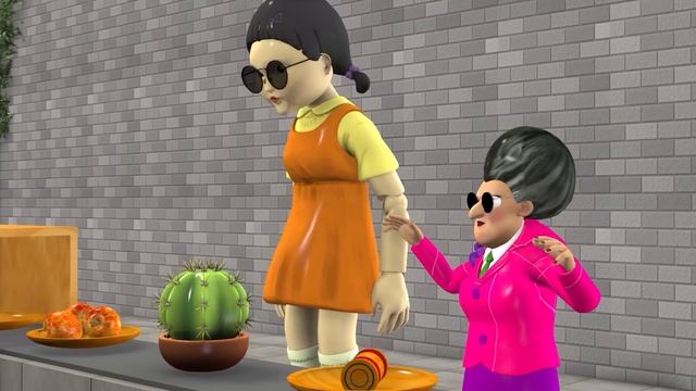 Scary Teacher 3D - Squid Game (오징어 게임) Season 2 Trailer Who Faster Trying Glass Bridge Challenge смотреть онлайн