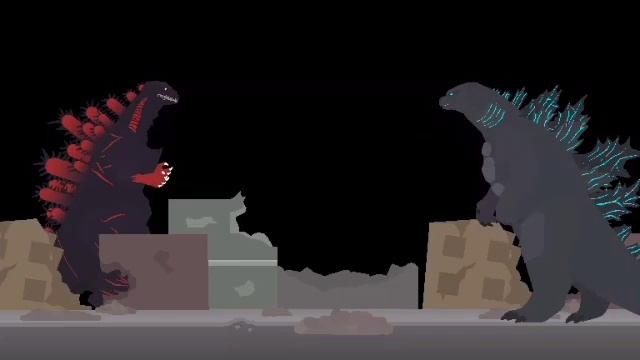 Titanus Godzilla vs Shin Godzilla | Kaiju battles | Stick nodes animation | Gojirarex Master смотреть онлайн