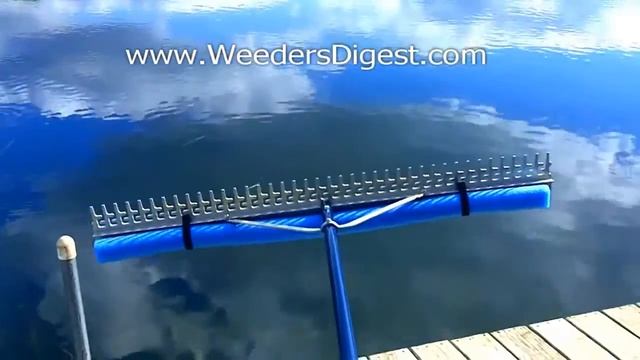 "LAKE WEED RAKE" The big wide long weed rake смотреть онлайн