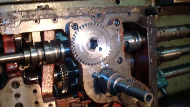 1К62 не большой ремонт коробки подач. смотреть онлайн
