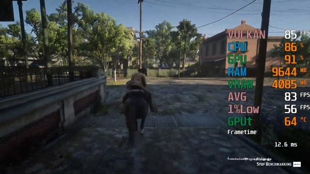 GeForce GTX 1660 ti -- Intel Core i3-10100F -- Red Dead Redemption 2 Benchmark смотреть онлайн