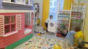 Дети убирают детскую комнатууу за 5 минут!