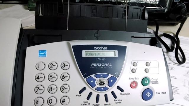 Brother FAX575 Setup